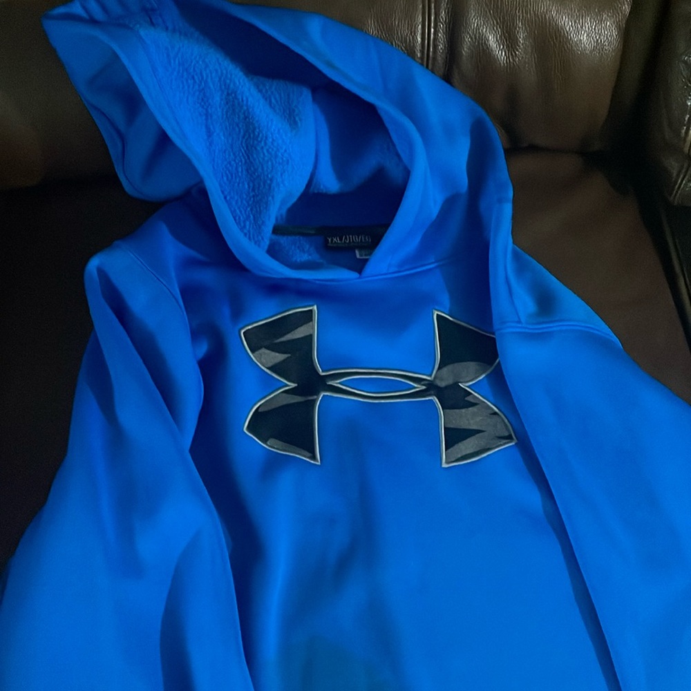 Under Armour hoodie blue YXL Blue